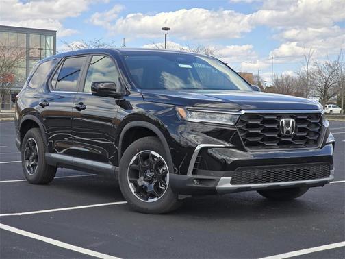 Crystal Black Pearl 2025 Honda Pilot EX-L