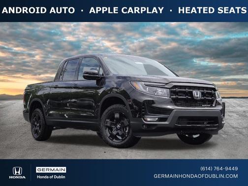 Crystal Black Pearl 2026 Honda Ridgeline Black Edition