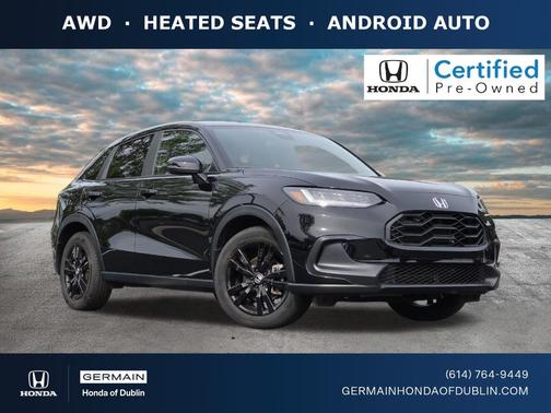 Crystal Black Pearl 2026 Honda HR-V Sport