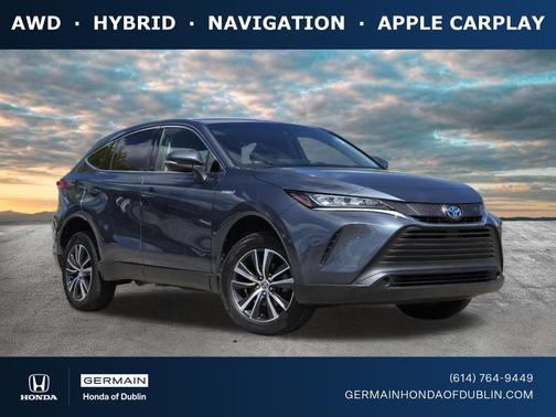 Coastal Gray Metallic 2021 Toyota Venza LE