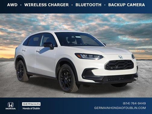 Platinum White Pearl 2026 Honda HR-V Sport