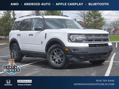 Oxford White 2021 Ford Bronco Sport Big Bend