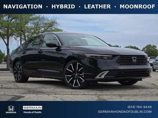 Crystal Black Pearl 2026 Honda Accord Hybrid Touring