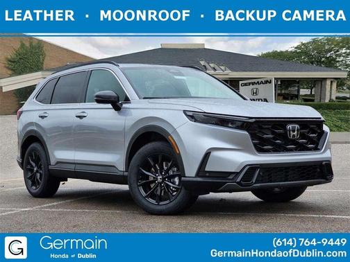 Lunar Silver Metallic 2024 Honda CR-V Hybrid Sport-L