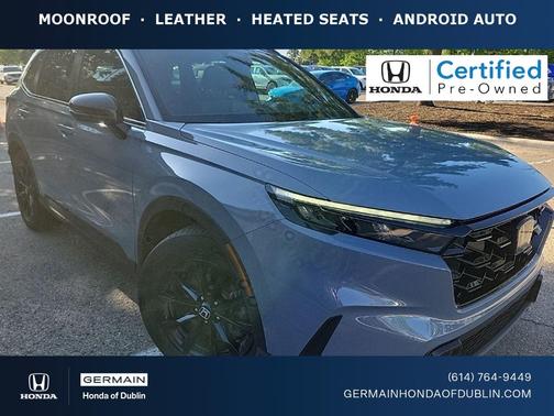 Urban Gray Pearl 2024 Honda CR-V Hybrid Sport-L