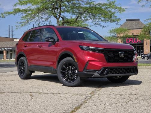 Radiant Red Metallic 2026 Honda CR-V Hybrid Sport-L