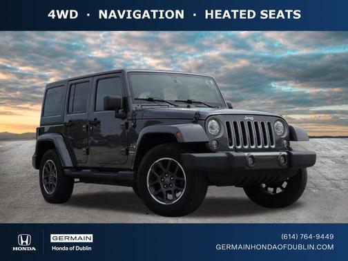 Granite Crystal Clearcoat Metallic 2018 Jeep Wrangler JK Unlimited Sahara
