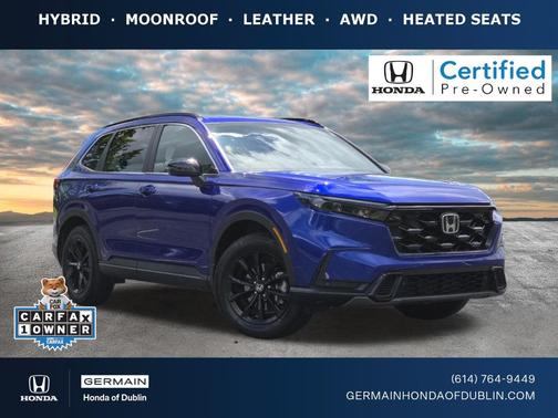 Still Night Pearl 2024 Honda CR-V Hybrid Sport-L