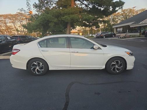 White 2016 Honda Accord LX