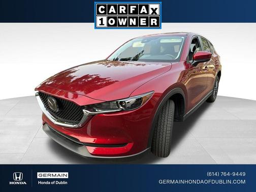 Soul Red Crystal Metallic 2021 Mazda CX-5 Touring