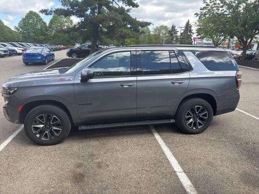 Steel Metallic 2021 Chevrolet Tahoe Z71