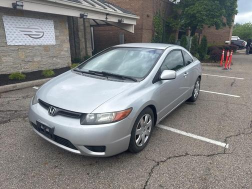 Alabaster Silver Metallic 2008 Honda Civic LX