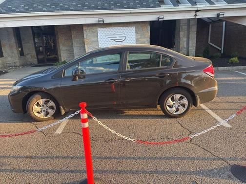 Kona Coffee Metallic 2013 Honda Civic LX