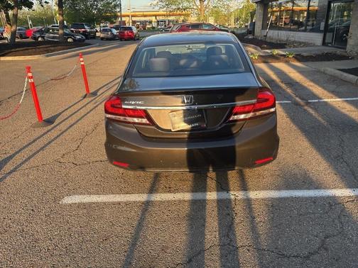 Kona Coffee Metallic 2013 Honda Civic LX