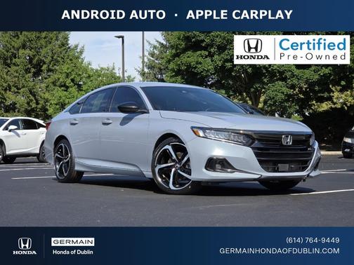 Sonic Gray Pearl 2022 Honda Accord Sport 1.5T