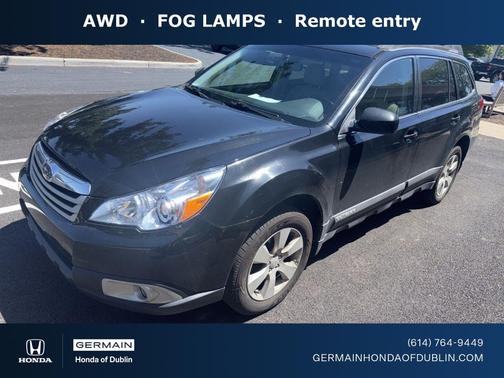 Crystal Black Silica 2011 Subaru Outback 2.5i Premium