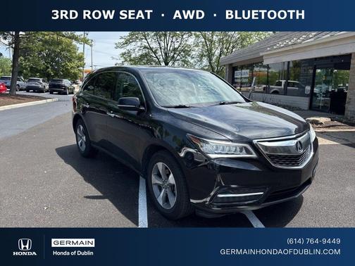 Crystal Black Pearl 2016 Acura MDX