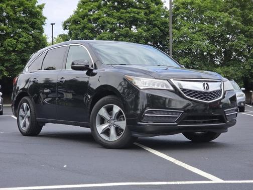 Crystal Black Pearl 2016 Acura MDX