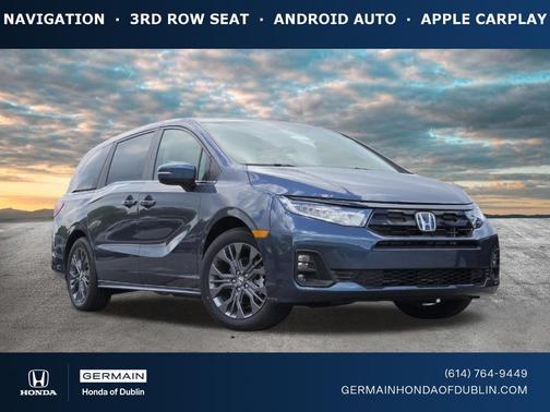 Smoke Blue 2026 Honda Odyssey Touring