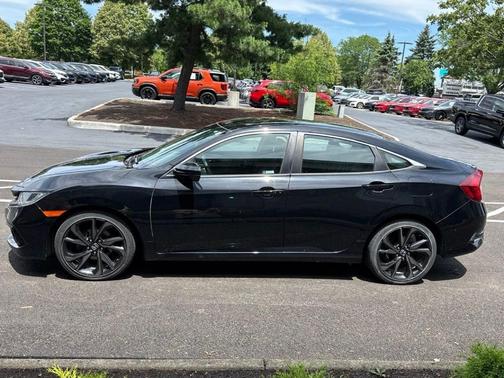 Crystal Black Pearl 2020 Honda Civic Sport