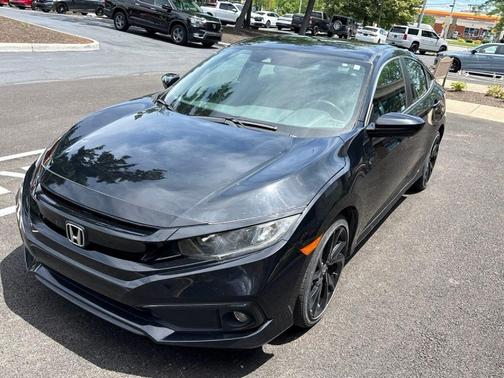Crystal Black Pearl 2020 Honda Civic Sport