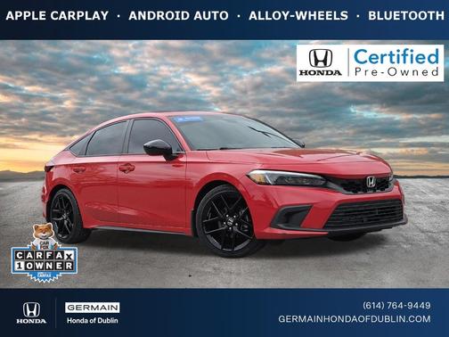 Sonic Gray Pearl 2023 Honda Civic Sport