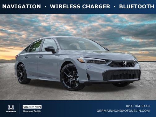 Urban Gray Pearl 2026 Honda Civic Hybrid Sedan