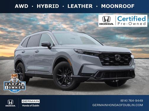 Urban Gray Pearl 2024 Honda CR-V Hybrid Sport-L