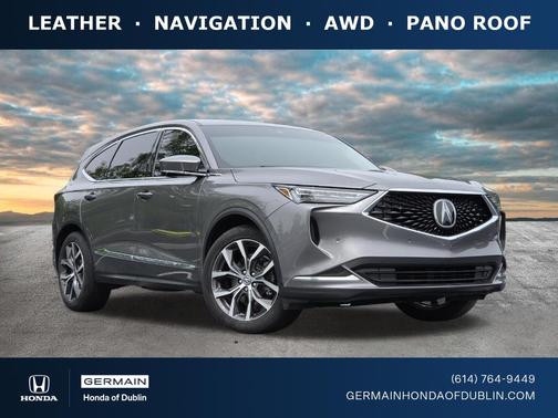 Liquid Carbon Metallic 2023 Acura MDX Technology Package