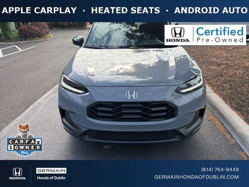Urban Gray Pearl 2023 Honda HR-V Sport