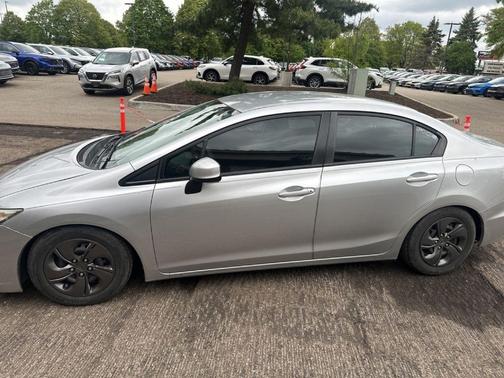 Taffeta White 2013 Honda Civic LX