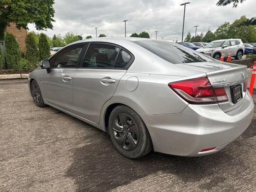 Taffeta White 2013 Honda Civic LX