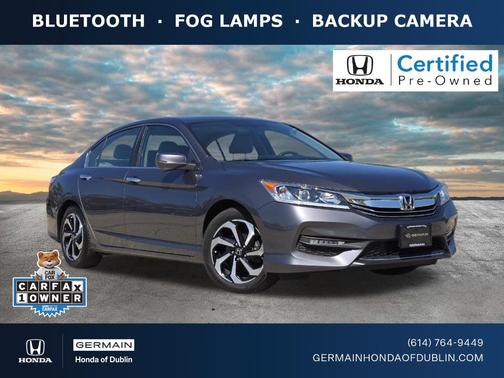 Modern Steel Metallic 2017 Honda Accord EX-L