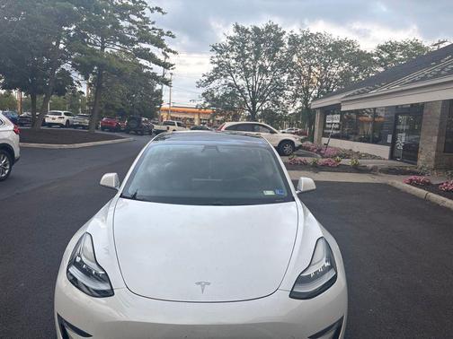 Pearl White Multi 2020 Tesla Model 3 Long Range
