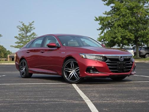 Radiant Red Metallic 2021 Honda Accord Hybrid Touring