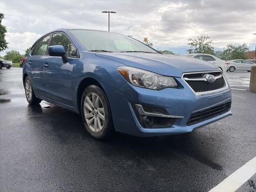 Quartz Blue Pearl 2016 Subaru Impreza 2.0i Premium