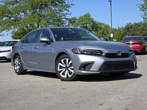 Lunar Silver Metallic 2023 Honda Civic LX