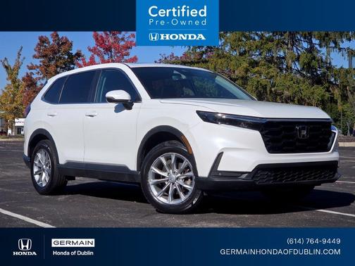 Platinum White Pearl 2024 Honda CR-V EX-L