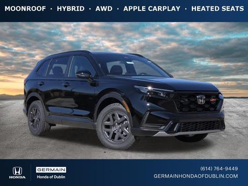 Crystal Black Pearl 2026 Honda CR-V Hybrid TrailSport