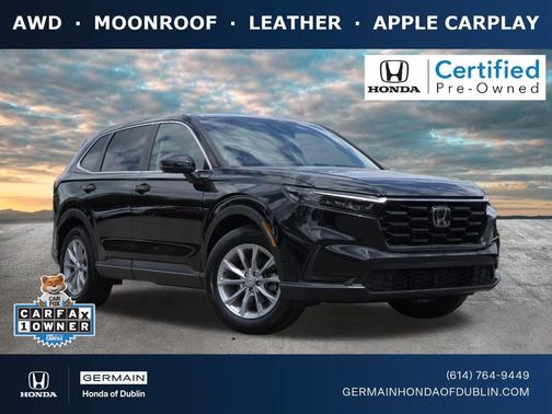 Crystal Black Pearl 2023 Honda CR-V EX-L