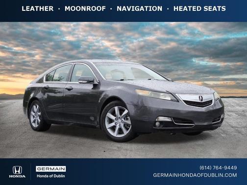 Forged Silver Metallic 2012 Acura TL Technology