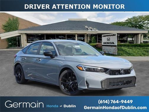 Urban Gray Pearl 2025 Honda Civic Sport