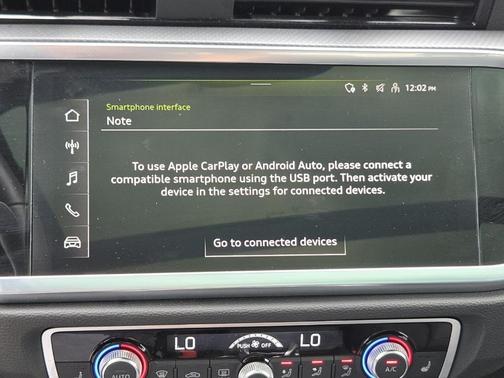 Glacier White Metallic 2025 Audi Q3 45 S line Premium