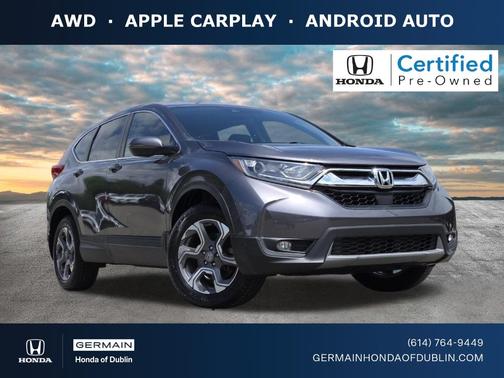 Modern Steel Metallic 2018 Honda CR-V EX