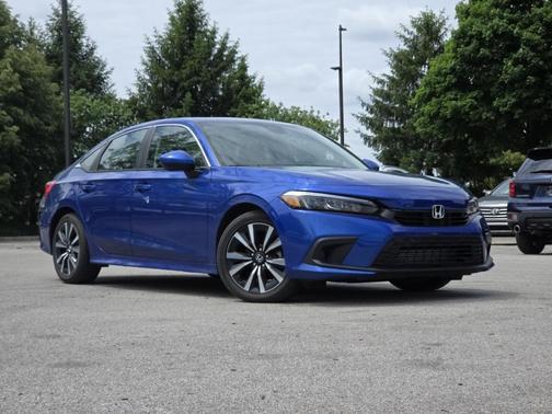Aegean Blue Metallic 2024 Honda Civic EX
