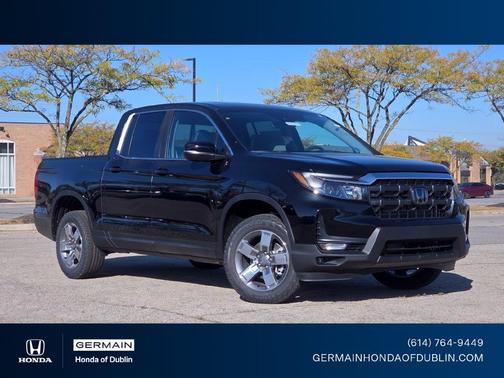 Crystal Black Pearl 2026 Honda Ridgeline RTL