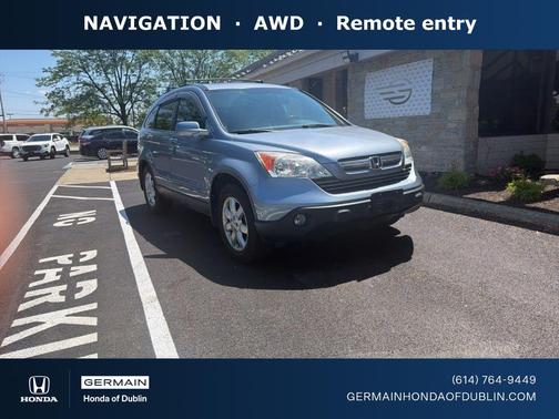 Glacier Blue Metallic 2009 Honda CR-V EX-L