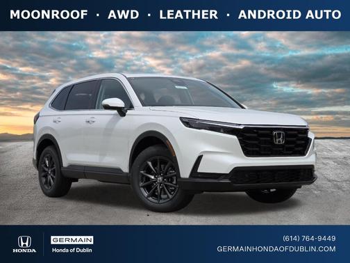 Platinum White Pearl 2026 Honda CR-V EX-L