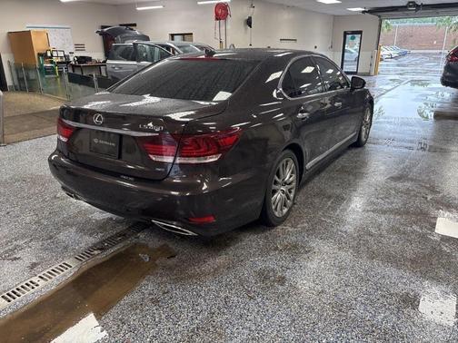 Red 2015 Lexus LS 460