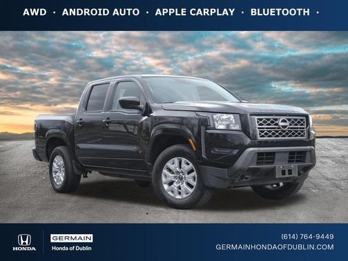 Black 2023 Nissan Frontier SV